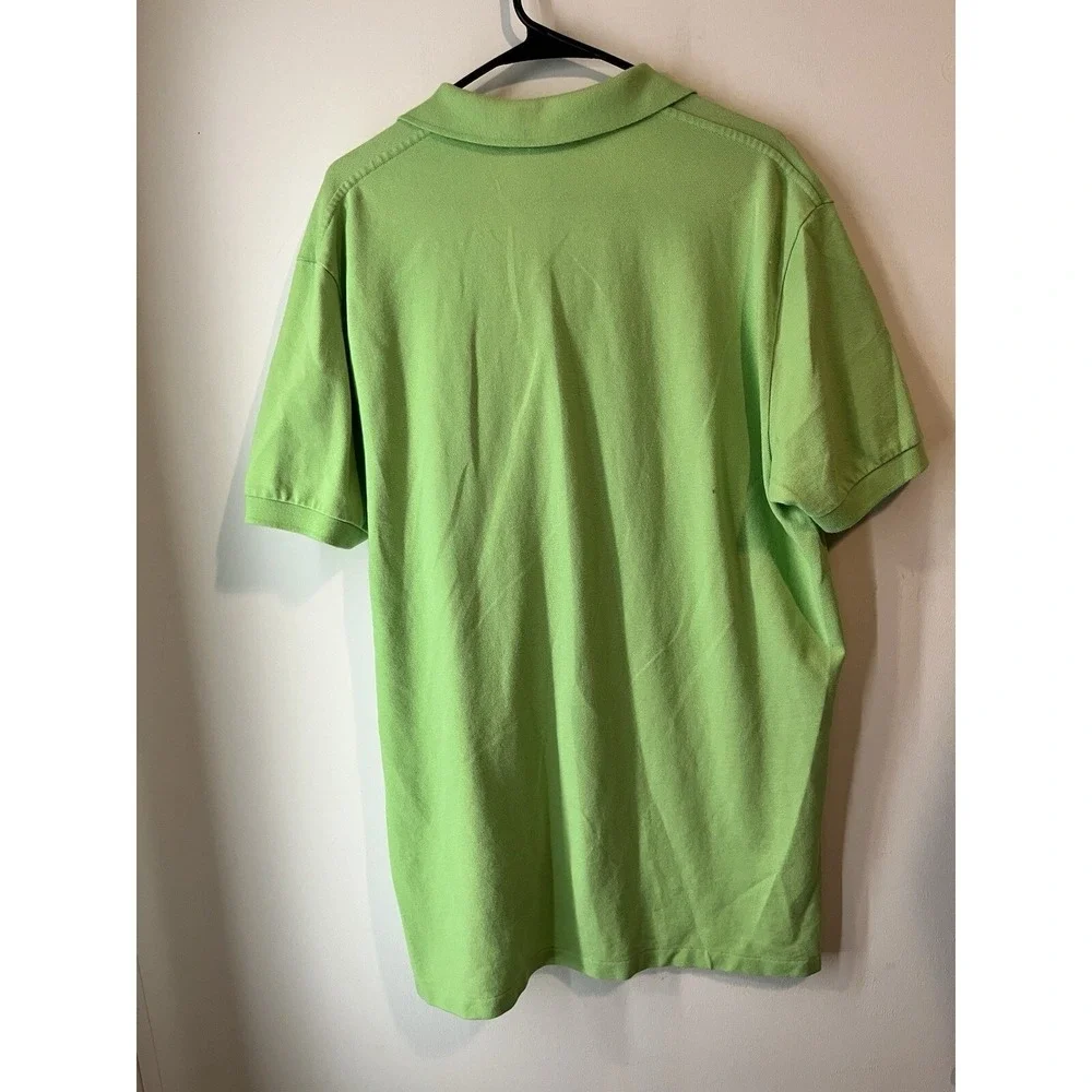 Vintage Polo Ralph Lauren Polo Shirt Mens‎ Size XL Green Pony Logo Short Sleeve
